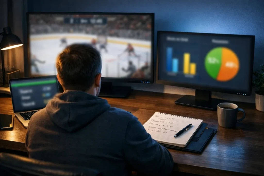 Live Betting på Ishockey: Strategier og Tips til In-Play Odds
